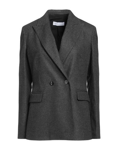 Caractere Caractère Woman Suit Jacket Grey Size 10 Virgin Wool, Polyester, Viscose, Elastane