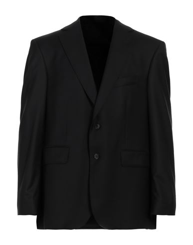 Scabal® Scabal Man Suit Jacket Black Size 50 Virgin Wool In Black