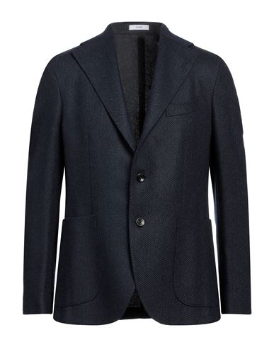 Boglioli Man Suit Jacket Midnight Blue Size 44 Virgin Wool