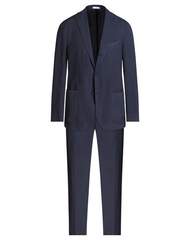Boglioli Man Suit Midnight Blue Size 40 Virgin Wool