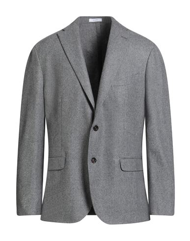 Boglioli Man Blazer Grey Size 48 Virgin Wool, Viscose In Gray
