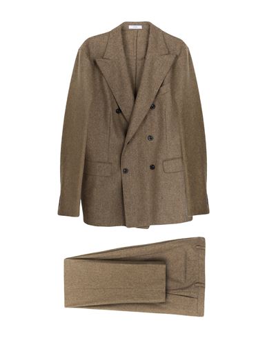 Boglioli Man Suit Brown Size 42 Virgin Wool