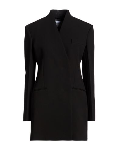Ferragamo Woman Blazer Black Size 6 Virgin Wool