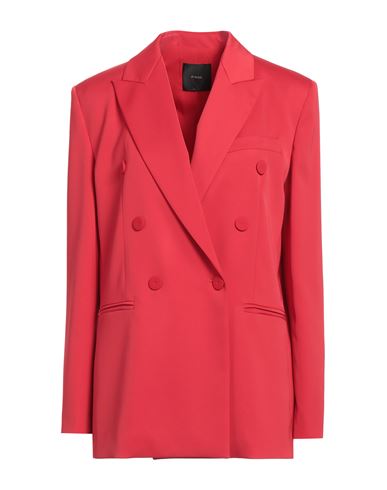 Pinko Woman Blazer Red Size 4 Polyester, Elastane