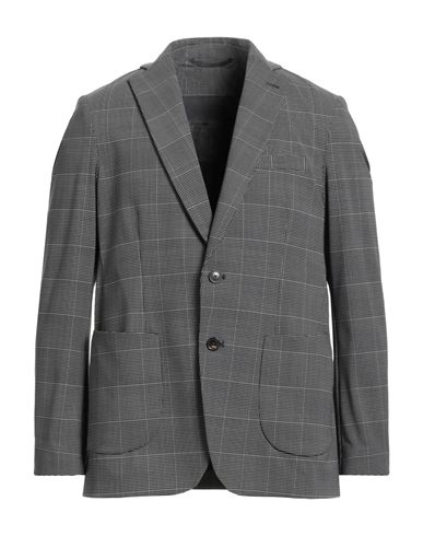 Rrd Man Blazer Black Size 44 Polyamide, Elastane In Gray