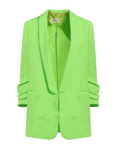 Vicolo Woman Suit Jacket Acid Green Size S Polyester