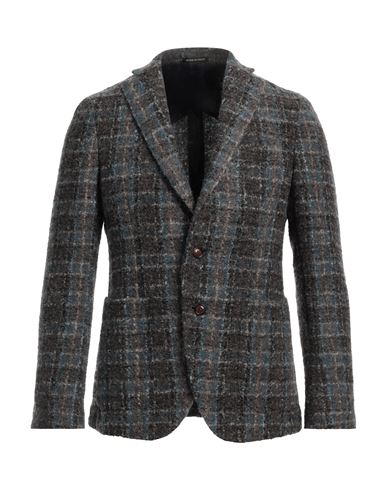 Angelo Nardelli Man Suit Jacket Grey Size 38 Alpaca Wool, Mohair Wool, Virgin Wool, Polyamide