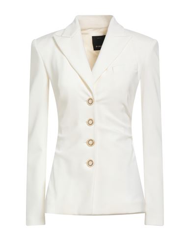 Pinko Woman Blazer Off White Size 10 Viscose, Polyamide, Elastane In White