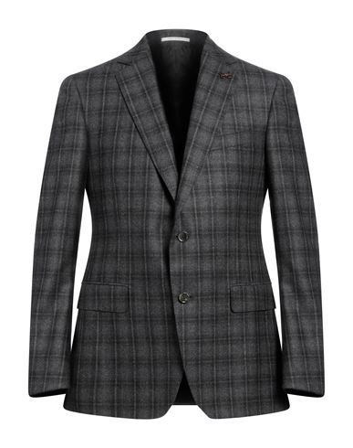 Pal Zileri Man Suit Jacket Lead Size 44 Wool In Grey