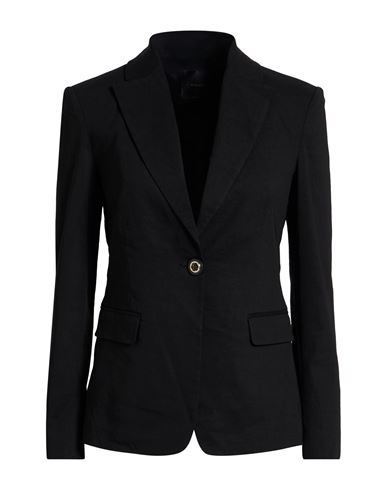 Pinko Flap Pockets Long Sleeves Notched Lapels In Black