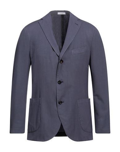Boglioli Man Suit Jacket Navy Blue Size 38 Wool