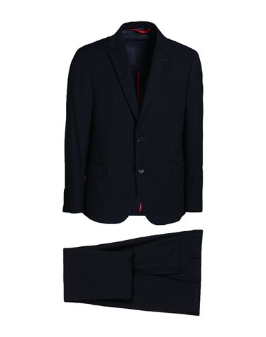 Bernese Milano Man Suit Black Size 46 Polyester, Rayon, Elastane