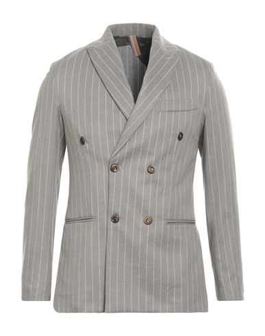 Shop Why Not Brand Man Blazer Light Grey Size 44 Polyester, Viscose, Elastane