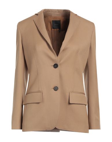 Woman Blazer Sand Size 2 Wool, Polyamide