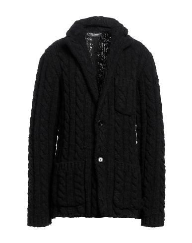 Dolce & Gabbana Man Blazer Black Size 40 Virgin Wool, Cashmere, Polyamide