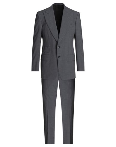 TOM FORD TOM FORD MAN SUIT LEAD SIZE 42 WOOL, ELASTANE