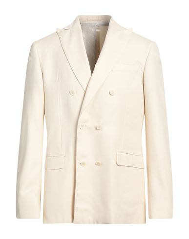 Marciano By Guess Man Blazer Cream Size 42 Viscose, Polyester, Cotton In Neutral