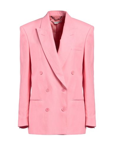 Shop Stella Mccartney Woman Blazer Pink Size 4-6 Viscose, Linen