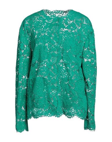 Dolce & Gabbana Woman Blazer Green Size 10 Viscose, Cotton, Polyamide