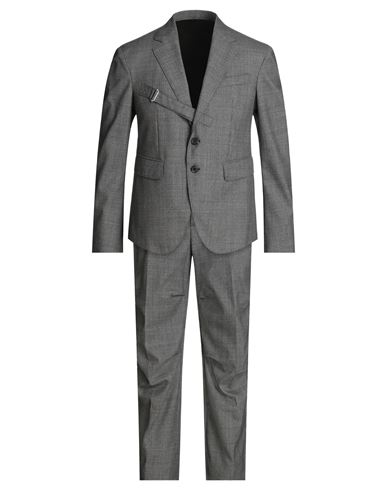 Dsquared2 Man Suit Grey Size 38 Virgin Wool