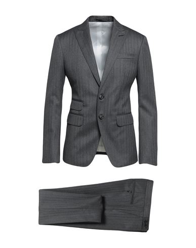 Dsquared2 Man Suit Steel Grey Size 42 Virgin Wool