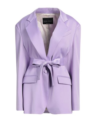 Hebe Studio Woman Blazer Light Purple Size 6 Polyester, Recycled Pes