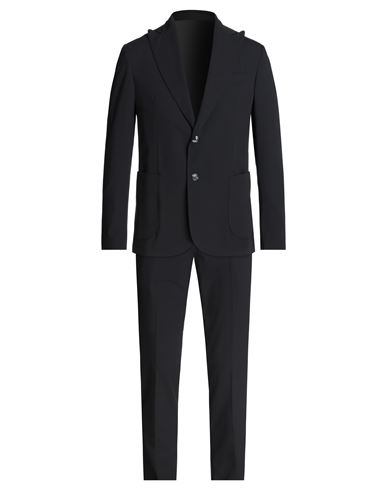 Alessandro Di Lorenzo Man Suit Black Size 40 Polyester, Viscose, Elastane