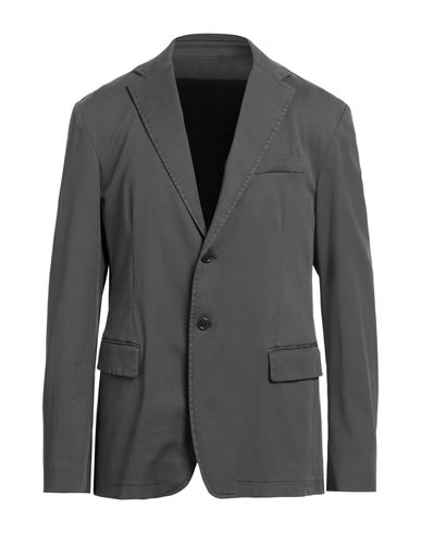Dondup Man Blazer Grey Size 42 Cotton, Lyocell, Elastane In Grey