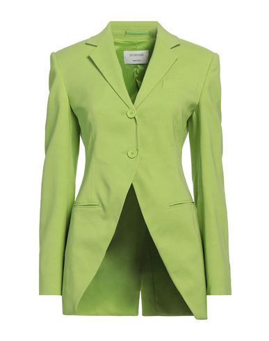 Sportmax Woman Blazer Light Green Size 8 Viscose, Elastane, Polyester