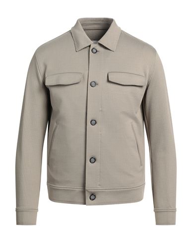 Paolo Pecora Man Jacket Beige Size 38 Viscose, Polyamide, Elastane