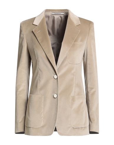Tagliatore 02-05 Woman Blazer Beige Size 4 Cotton, Elastane
