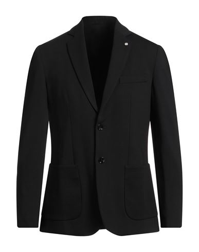 Liu •jo Man Man Blazer Black Size 44 Viscose, Polyamide, Elastane In Black