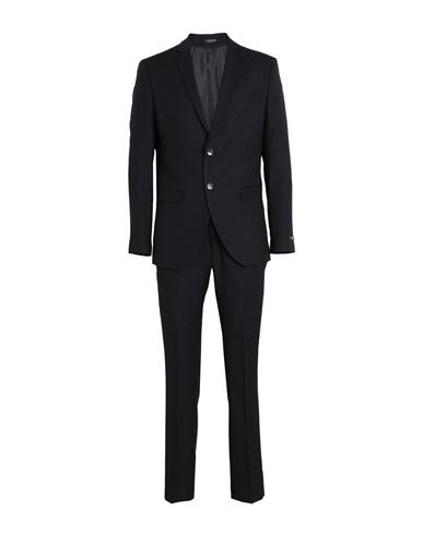 Jack & Jones Jprsolaris Suit Noos Man Suit Black Size 46 Polyester, Wool, Elastane