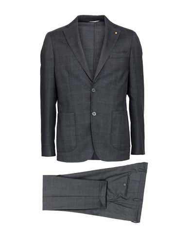Primo Emporio Man Suit Steel Grey Size 42 Polyester, Viscose, Elastane