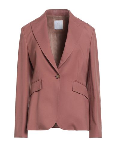 Eleventy Woman Blazer Antique Rose Size 4 Wool, Elastane In Pink