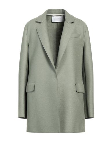 Harris Wharf London Woman Suit Jacket Sage Green Size 8 Virgin Wool