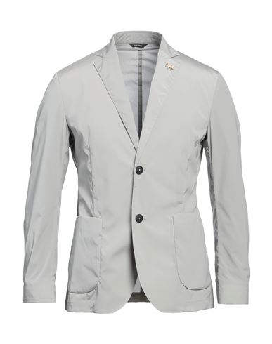 Tombolini Man Blazer Grey Size 42 Polyamide, Elastane In Grey