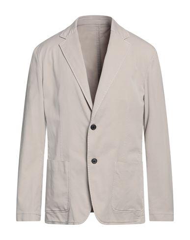 Shop Dondup Man Blazer Beige Size 46 Lyocell, Cotton, Elastane