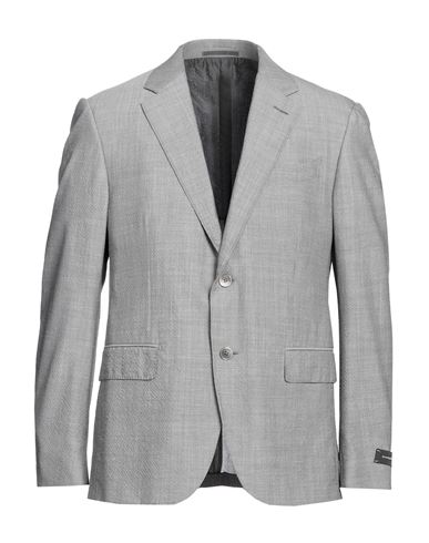 Zegna Man Blazer Grey Size 46 Wool, Silk, Linen, Elastane, Cupro