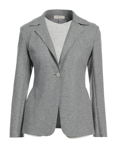 Antonelli Woman Blazer Grey Size 2 Wool, Polyamide