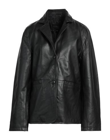 Bolongaro Trevor Woman Suit Jacket Black Size L Sheepskin