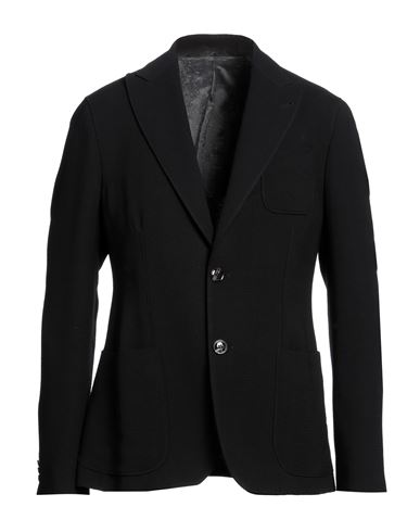 Giorgio Armani Man Blazer Black Size 44 Viscose, Virgin Wool