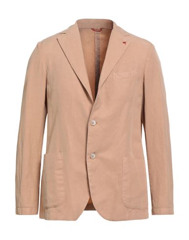 At.p.co At. P.co Man Blazer Blush Size 40 Tencel, Cotton, Linen In Pink