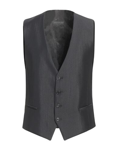 Carlo Pignatelli Classico Man Tailored Vest Steel Grey Size 44 Polyester, Wool