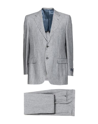 Canali Man Suit Grey Size 42 Virgin Wool