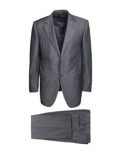 CANALI CANALI MAN SUIT LEAD SIZE 44 PURE VIRGIN WOOL IWS