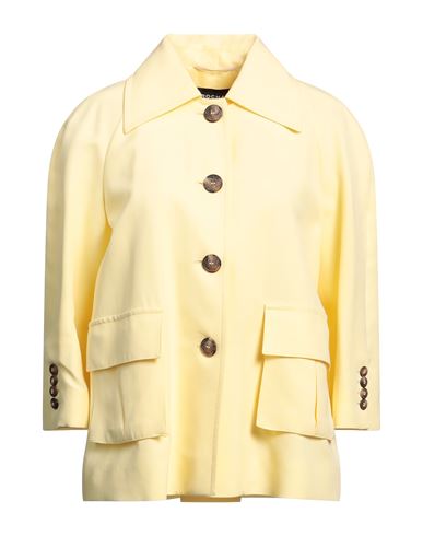 Rochas Woman Blazer Light Yellow Size 4 Viscose, Polyester