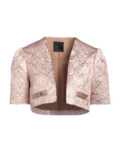 Pinko Woman Blazer Copper Size 4 Polyester, Metallic Fiber, Viscose, Polyamide