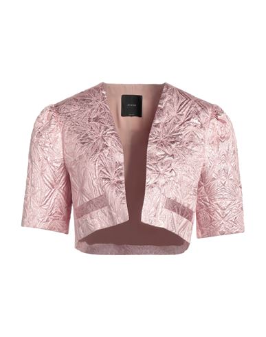 Shop Pinko Woman Blazer Pink Size 8 Polyester, Metallic Fiber, Viscose, Polyamide