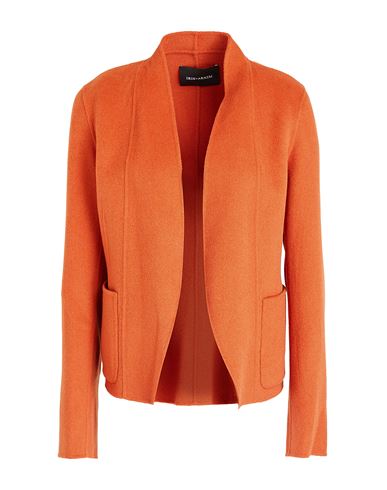 Iris Von Arnim Woman Blazer Rust Size 10 Cashmere, Wool In Red